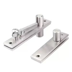 Stainless Steel Door Heavy Duty Pivot Hinge System With Mounting Screws