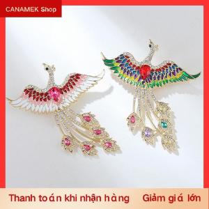 CS Thời trang Rhinestone bay Phượng trâm cài cho phụ nữ quần áo áo trang sức accessries Quà Tặng