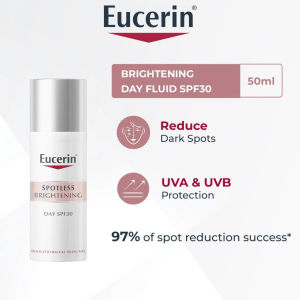 Eucerin Spotless Brightening Day Fluid SPF30 50ml Anti Dark Spot Face Fluid UVA UVB Protection Brightening Even Skin Tone Dermatological Care
