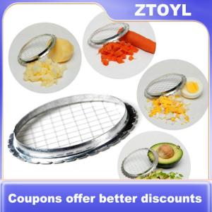 【ZTOYL】 Egg Slicer Cutter Cut Egg Device Grid For Vegetables Salads Tools For Kitchen