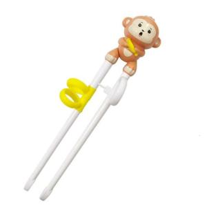 Reusable Kid Training Chopsticks Cute Cartoon Animals Chopsticks Learning Chopstick Helper for Children Beginners Adult