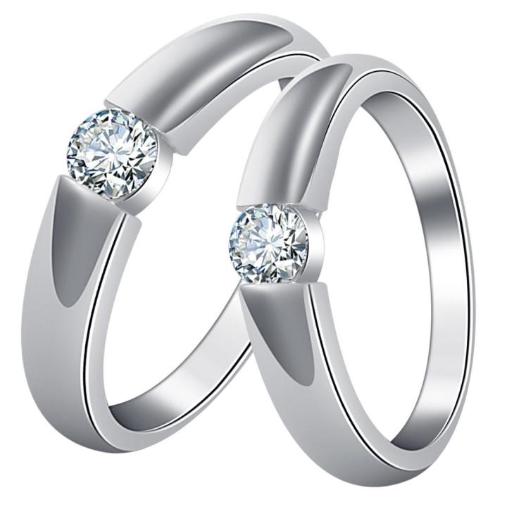 Buy VBJ- italian ring (Silver, 12), Girl at Amazon.in