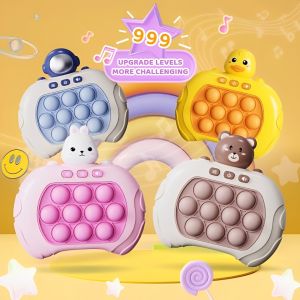 Đồ Chơi Fast Push Pop It Điện Tử 4 Chế Độ 999 Cấp Độ – Rèn Luyện Trí Nhớ Phản Xạ Giảm Stress