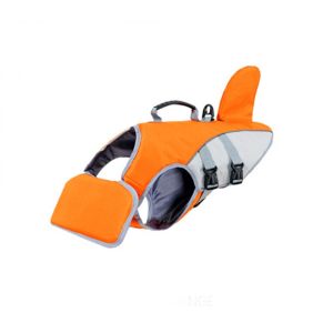LEKGAVD Quick-release Buckle Dog Life Jacket Safety Back Traction Hook Dog Swimming Vest Back Rescue Handle Water Protection Dog Swim Suit Swimming Aid