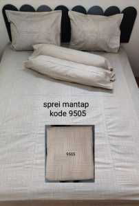 sprei rumbay size king 180x200 tinggi 30cm bahan perca My Love