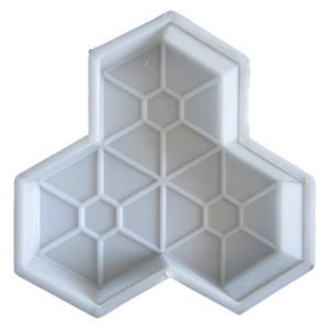 Plastic Landscape Molds Stone Molding Decorative Pathway Maker Molding Yard Walk Way Molding For Pavement Courtyards