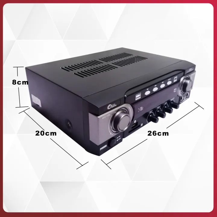 KAYA%20(D34)%20-%20%20350%20Watts%202%20Channel%20Karaoke%20Amplifier%20/%20Videoke%20Amplifier%2012V%20with%20Remote%20with%20Free%20Microphone%20-%20Image%203