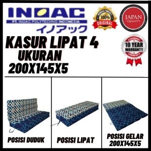 Kasur Lipat Inoac Untuk 2-3 Orang Ukuran 200x145x5 Tebal 5cm / Kasur Lipat Murah Original Bergaransi 10 Tahun / Kasur Lipat Berbahan Sangat Nyaman Dan Awet