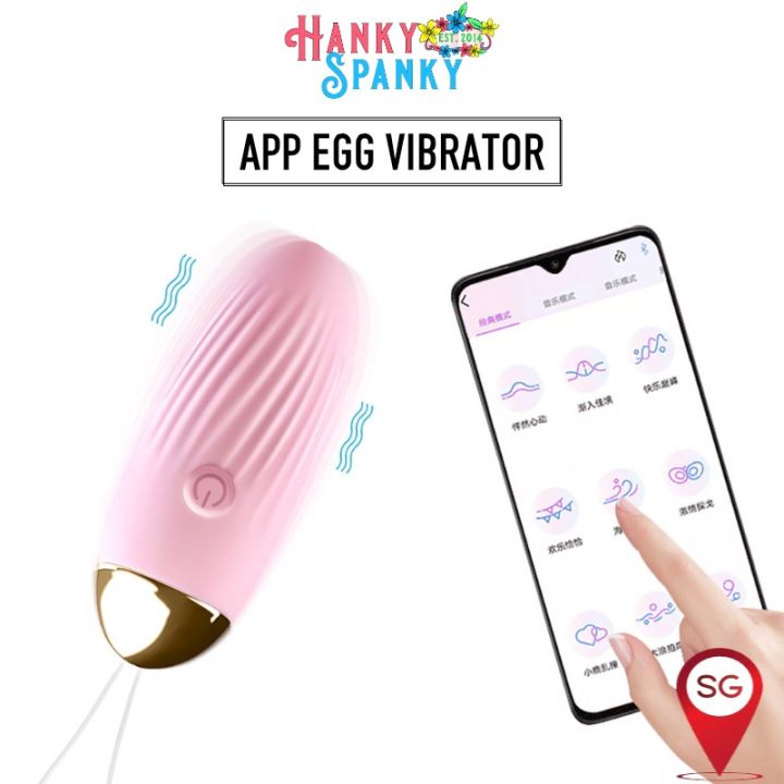 Annie Vibrating Egg with App, 10 Modes Vibration USB Rechargeable Sex Toys  | Lazada Singapore