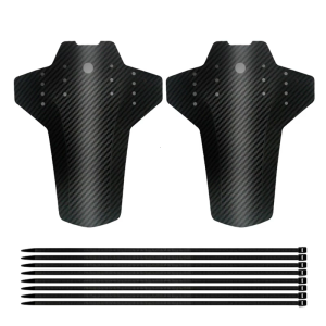 Folding Bicycles Mudguards Set Thickening Widening Bicycles Front Rear Mud Guard Adjustable Mountain Bikes Mudguard