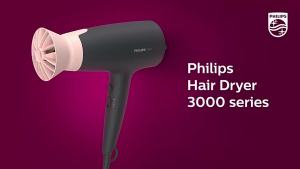 1600W 3000 Series Hair Dryer With Diffuser BHD308/13