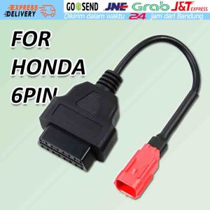 Obd2 Honda Kabel Adapter OBD2 Ke 6 Pin Kabel Fault Scanner Diagnosa