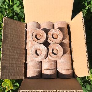 100 VIÊN NÉN XƠ DỪA Hữu Cơ Ươm Hạt Giống Và Cây Con Tiện Lợi