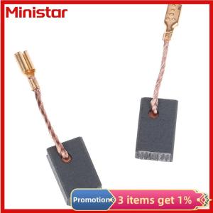 Ministar 10Pcs Copper Motor Carbon Brushes Kit For Angle Grinder 6x8.5x13.5mm