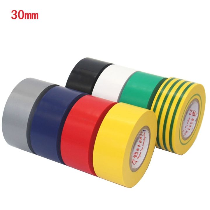 3CM ( 30mm )Wide Electrical tape Insulation Tape Waterproof PVC ...