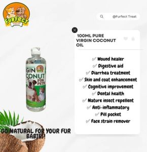 VIRGIN COCONUT OIL FOR PETS