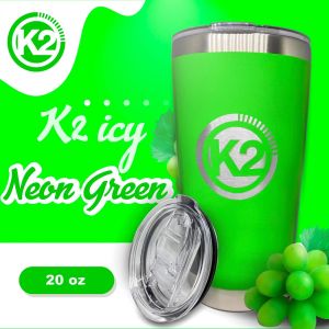แก้ว K2 Icy  20oz แก้วเก็บความเย็น แก้วน้ำ Stanless Steel คุณภาพสูง ไม่เป็นสนิม พกพาสะดวก (k2ของแท้)