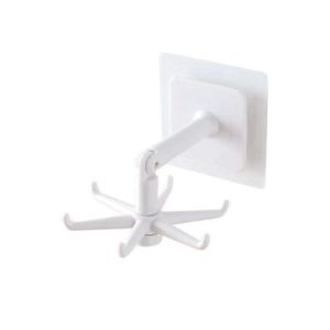 Hook 6 Claw Multi-Functional 360 Rotating Folding Free-Punch Hanger Kitchen Storage Display Stand