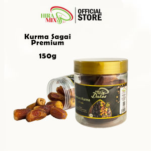 Ramadan Promo HiraMix Kurma Sagai Premium Quality Dates 150g - 250g - 500g - 1kg