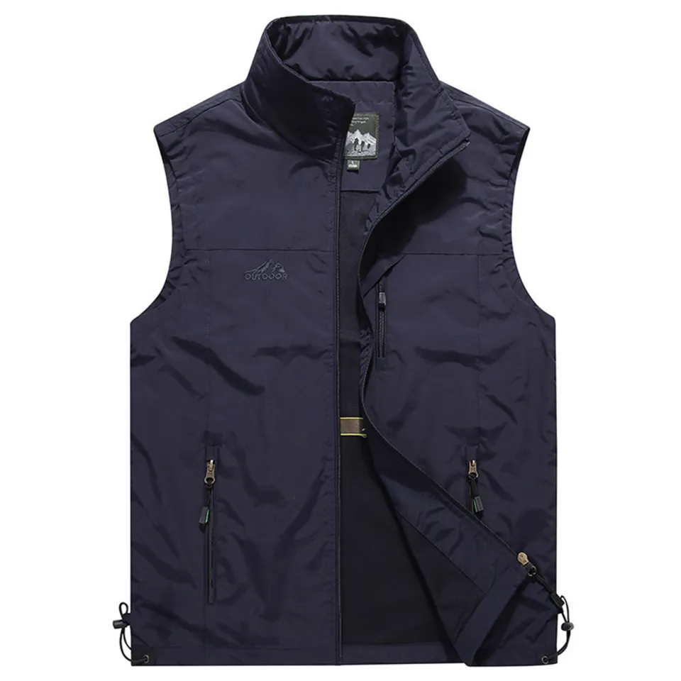 Summer Fishing Vests Men Fishing Clothes Breathable Quick Dry Fishing  Jacket Sleeveless Outdoor Winter Fishing Vest Fishing Wear