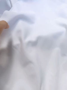 Vải trắng katevải lụa chéo may áo học sinh áo sơ mi công sở khổ 16m