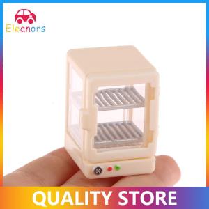 [Eleanor] 1 12 Dollhouse bánh mì món tráng miệng hiển thị tủ mô hình Dollhouse mini nhà bếp đồ nội thất trang trí búp bê Nhà Phụ kiện