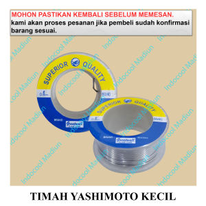 TYK TIMAH SOLDER / TIMAH 10M 0.8MM / TIMAH YASHIMOTO KECIL