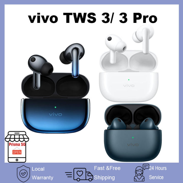 Original Vivo TWS 3 / vivo TWS 3 Pro Wireless Earphones Bluetooth ...