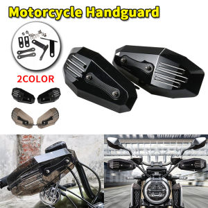 PMShop Motorcycle Handguard Handlebar Wind Deflector Shield Universal Hand Guards Protector Shield Fits for Harley XL 883 1200 X48 Custom Accessories Hand Protective Gear