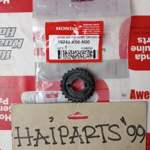 Gigi gir waterpump pompa radiator Gear Water Pump Driven 25T Sonic 150R K56 (2015 - Sekarang) original honda 19242K56N00