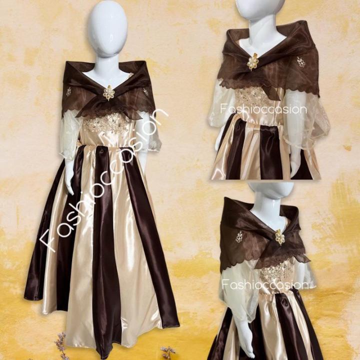 Maria Clara Inspired Filipiniana Costume for Kids | Lazada PH