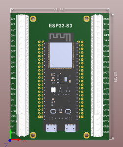 Đế ra chân ESP32 S3 WROOM 1-16MB Flash 8MB PSRAM