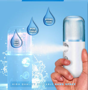 🔥Selling at a loss🔥Buy one get one🔥Can spray alcohol disinfectant spray USB Charging portable Mist Sprayer Face Steamer Mini 30ml Nano Spray Facial Body  Hydrating Handheld Atomizing Humidifier