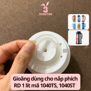 [HỎA TỐC] Nắp phích 1 lít Rạng Đông mã 1040TS 1040ST2 nút nhựa nắp thay thế nắp ấn nắp nhựa gioăng ron phụ kiện thay thế bình thủy bình giữ nhiệt 1040