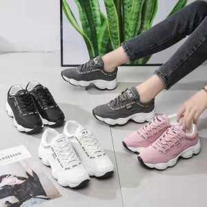 M-07 FILA Korean Fashion Running Shoes: Stylish & Comfortable Women's Footwear