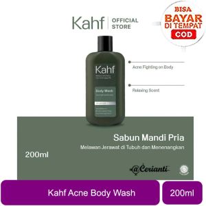 Kahf Acne Fight and Relaxing Body Wash 200 ml Cerianti