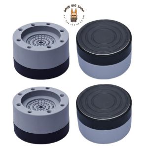 Chân đế chống rung HỘP 4 Cái Chân máy giặt đa chức năng tăng chiều cao Chống ồn Tránh ẩm ướt Sử dụng được cho tủ lạnh