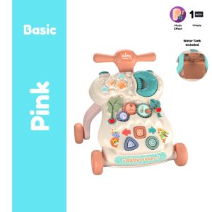 #Readystock Baby Walker With Light Building Blocks Board Fun Music Song Play Toy for Toddler Learn Walk Early Education
