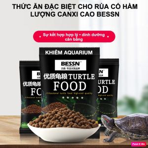 Bessn Turtle Sticks Thức Ăn Cho Rùa- Baba Bò Sát Các Loại (50g/500g)