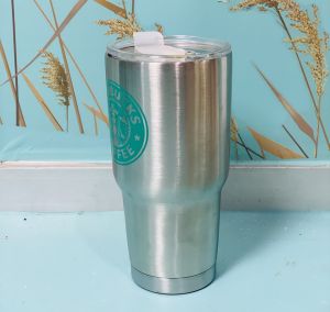 Cốc giữ nhiệt inox 900ml - Ly giữ nhiệt thái có tặng kèm 2 ống hút cọ rửa và túi đựng