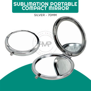 FMP Printable Portable Compact Mirror Circle for Custom Giveaways