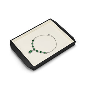 Oirlv Necklace Display Tray Jade Bracelet Holder Tray Jewelry Accessories Organizer Plate P166 P172
