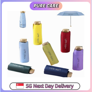 【Pure Care】 Mini UV Umbrella UV Inverted Reverse Lightweight Portable Foldable UPF big large umbrella