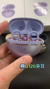 New Cross-Border Q71 Translation G126 Ear Clip Bluetooth Headset Wireless Large Battery Non-Intrusive Comfortable to Wear for Long Periods