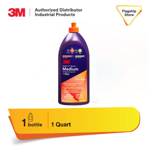 3M Perfect-It Gelcoat Medium Cutting Compound + Wax 36106E  Quart (946 mL)