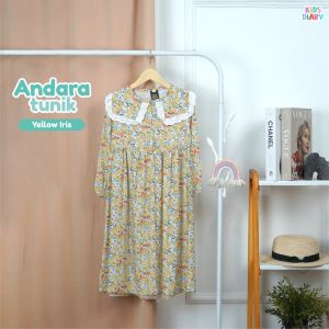 Tunik Anak Perempuan Rayon Motif Andara Tunik 1-10 Tahun