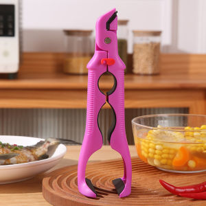 🔥3-in-1 Anti-slip Anti-scalding Heat-insulating Clip Multi-functional Heat-insulating Clip For Bowls And Dishes Bowl Removal Tool Heat-insulating And Anti-scalding Mat Electric Cooker Clip Food Clip