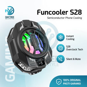 Oaktree Funcooler S28 Fan Cooler Radiator Pendingin HP Cooling Fan Gaming