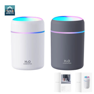 Office Air Humidifier Mini Atomizer Portable LED Colorful Light USB Diffuser Air Fresher Purify for Room