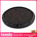 kowaku Dumb Drum Silent Drum for Drumming Practise Dumpad Percussion Plate Portable Dumb Drum Percussion Bass Drum Practice Pads Practice Drum Pad. 
